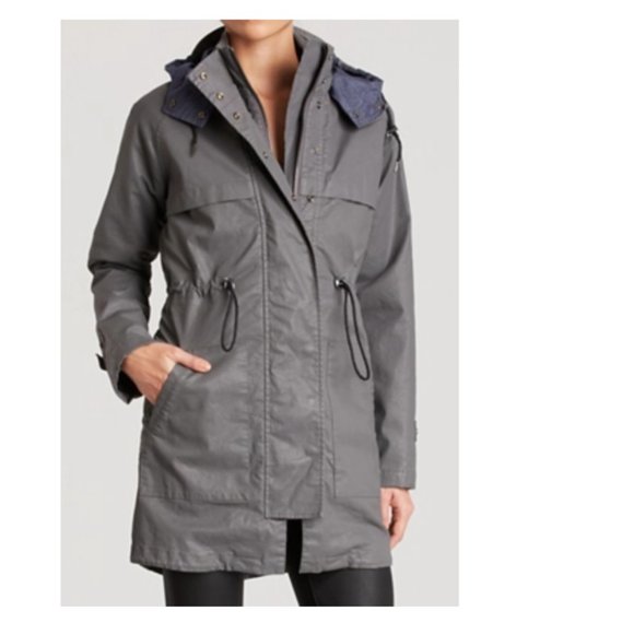 Current/Elliott Jackets & Blazers - Current Elliott Bridgeport Parka Grey